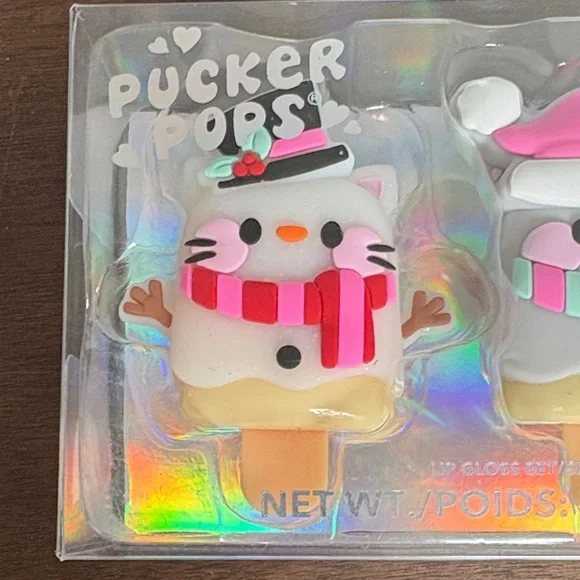 Claire's Pucker Pops Holiday Lip Gloss Trio - Picture 3 of 5